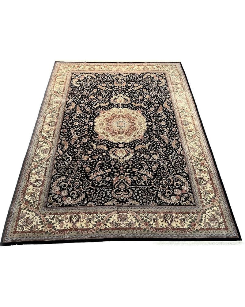 Kashan Design Wool & Silk